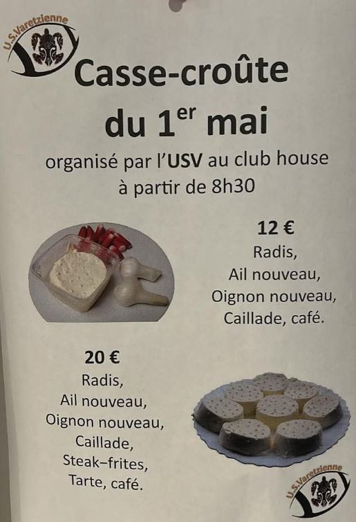 Fête de l'ail nouveau-US Varetzienne — visuel événement