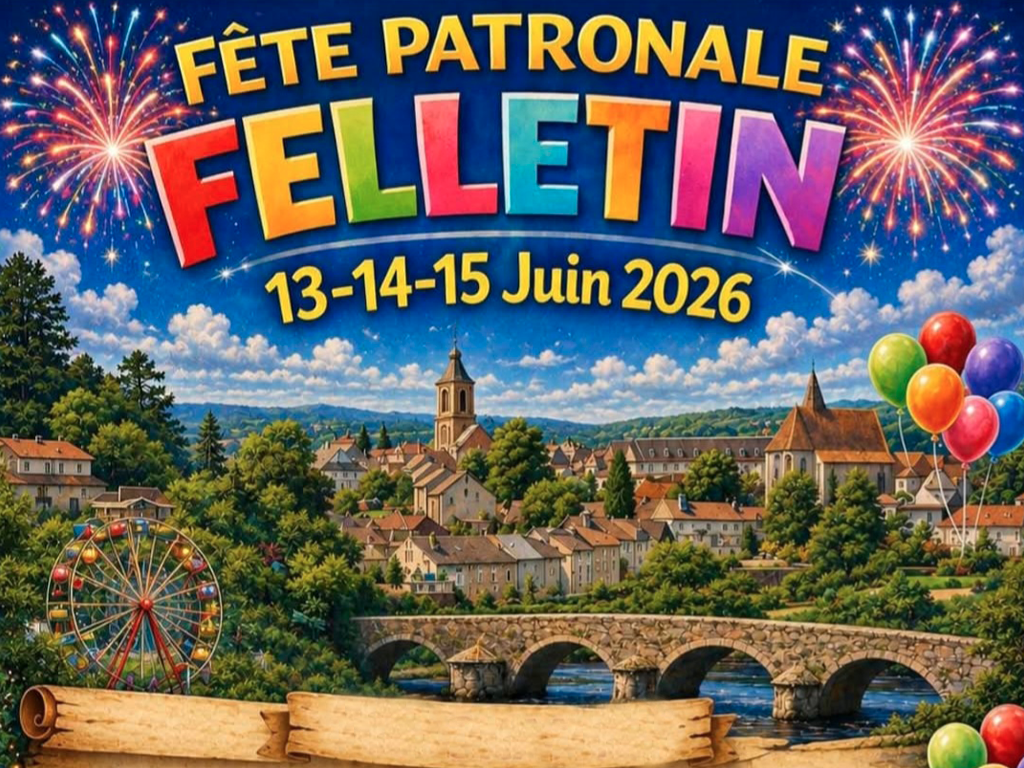 Fête patronale de Felletin — visuel événement