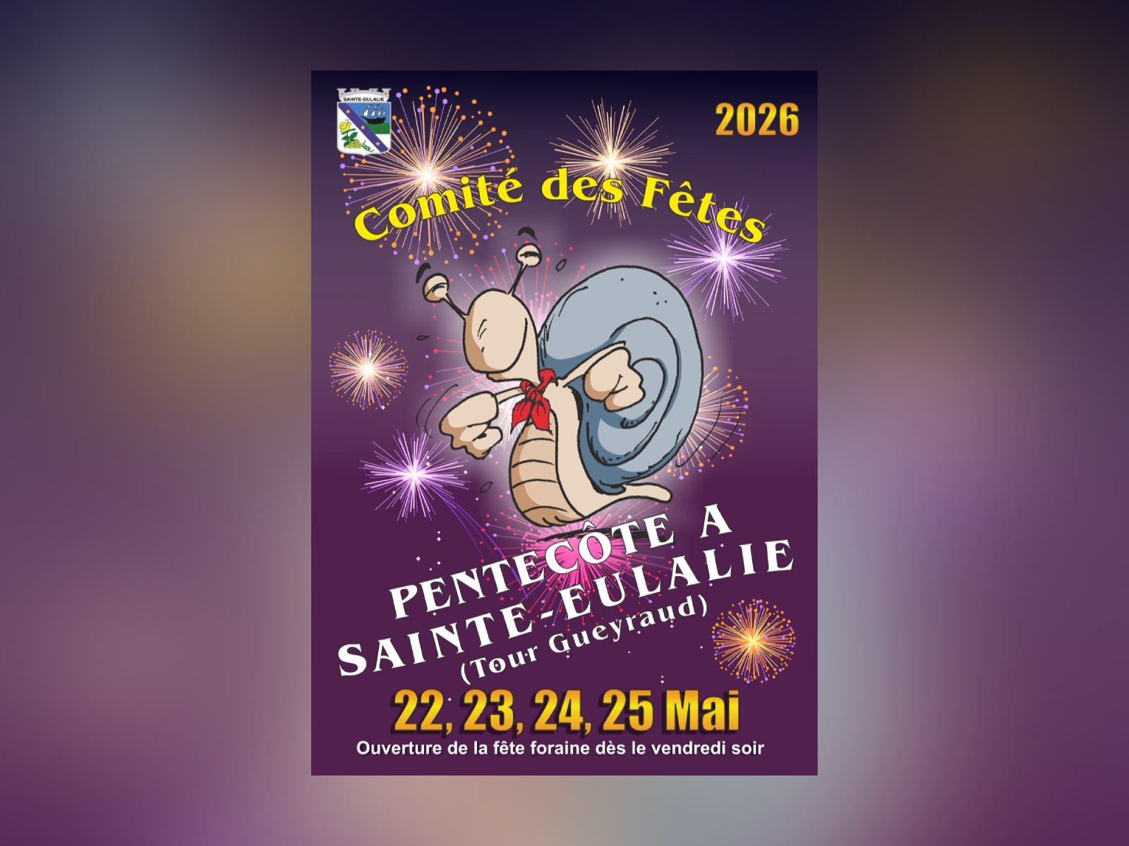 Fêtes de la Pentecôte de Sainte-Eulalie — visuel événement