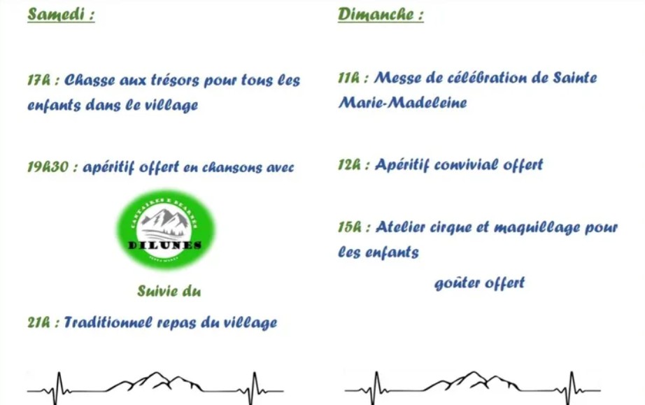 Fêtes d'Urdos - Hesta de la Madelejne