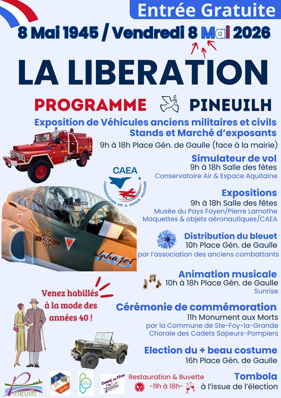 Fête du 8 Mai - La Libération, Pineuilh - photo 2