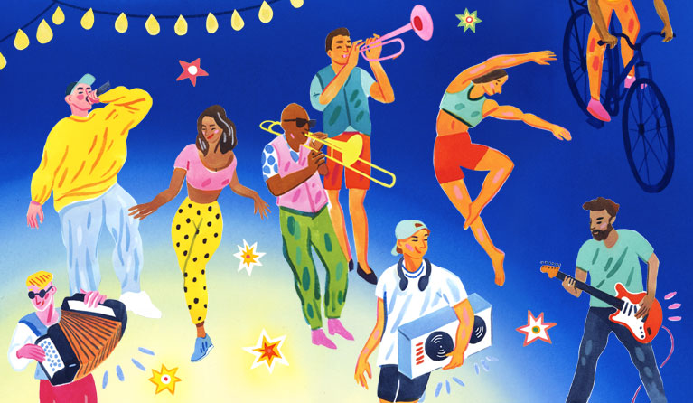 Fête de la musique - Monflanquin — visuel événement