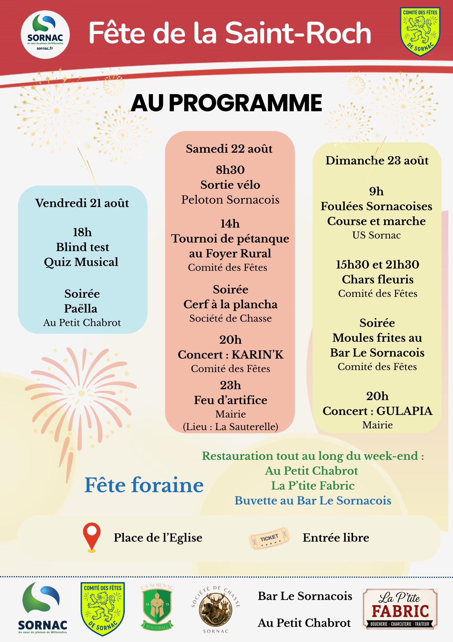 Fête patronale de la Saint Roch