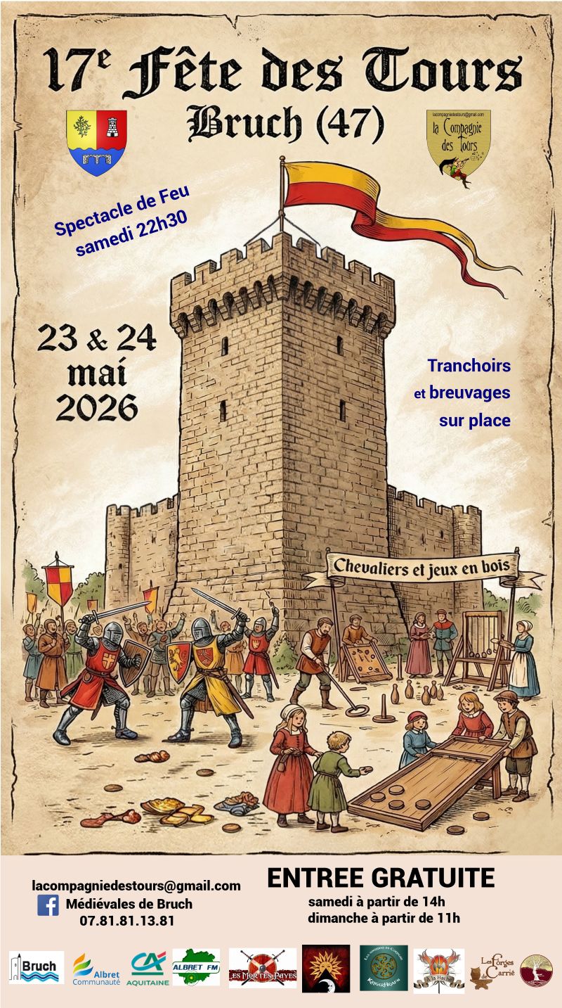 17 ème Fête des Tours — visuel événement