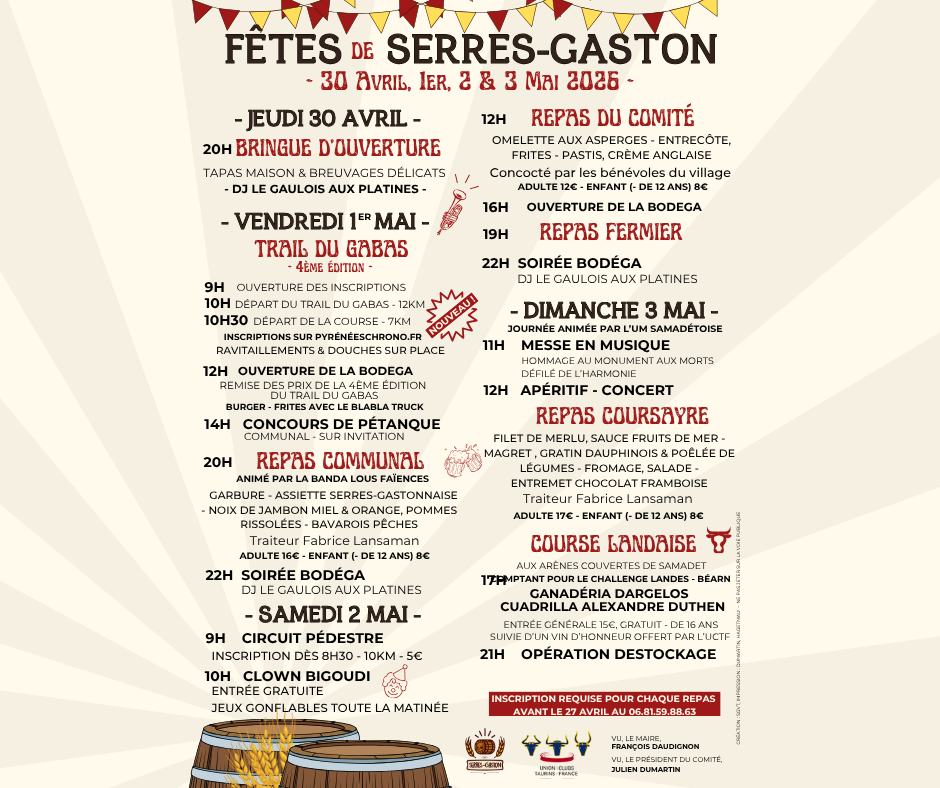 Fêtes patronales — visuel événement