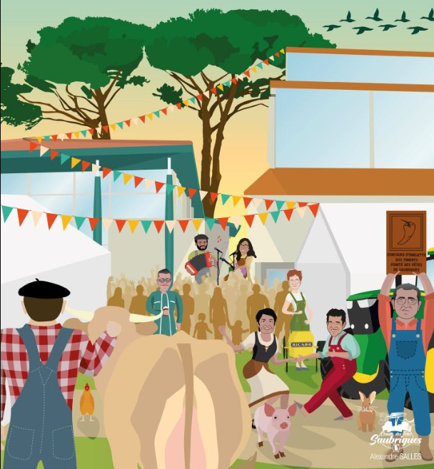 Fêtes locales de Saubrigues, Saubrigues