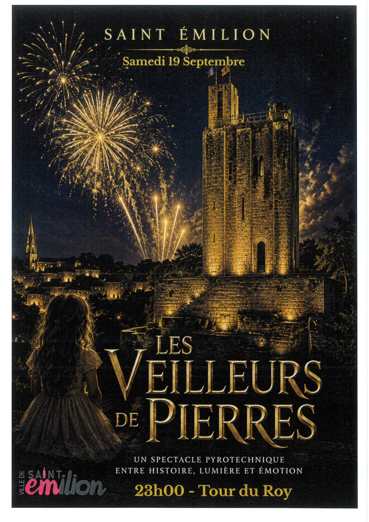 LES VEILLEURS DE PIERRES - SPECTACLE PYROTECHNIQUE