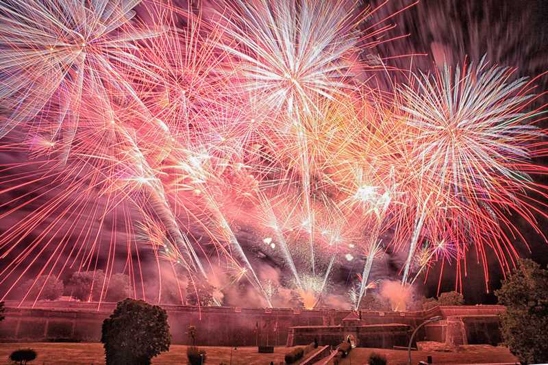 Feu d'artifice du 14 juillet à Blaye — visuel événement