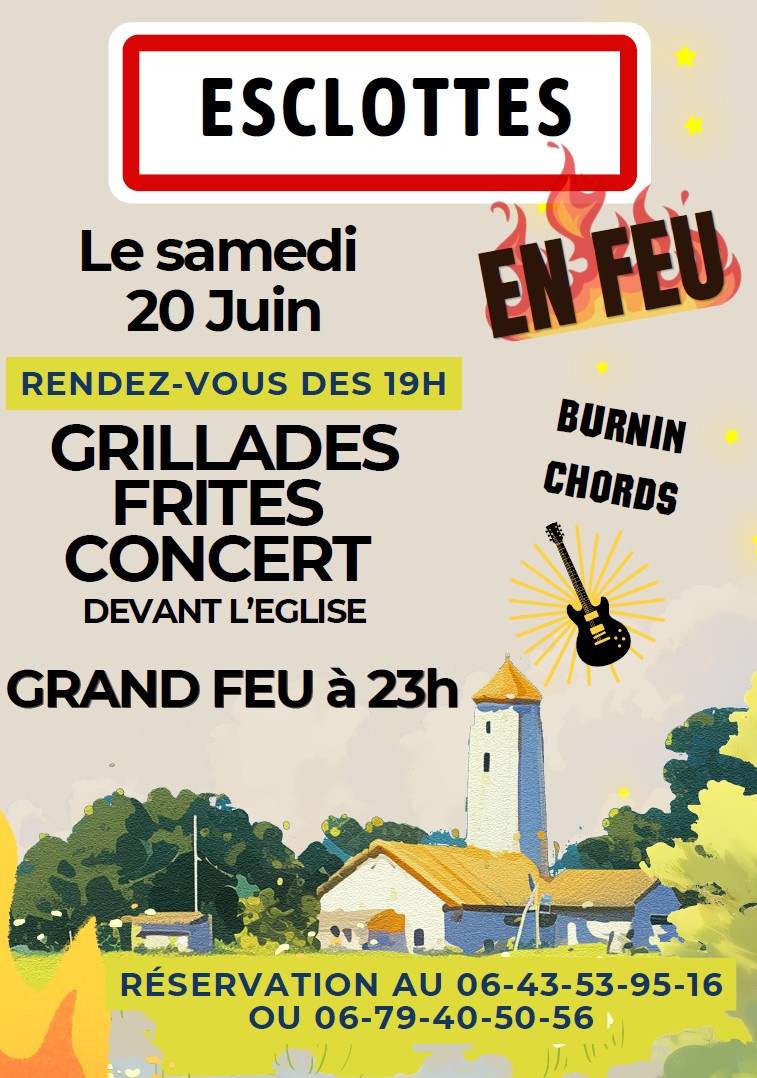 Feu de la Saint Jean Grillades Esclottaises, Esclottes - photo 3