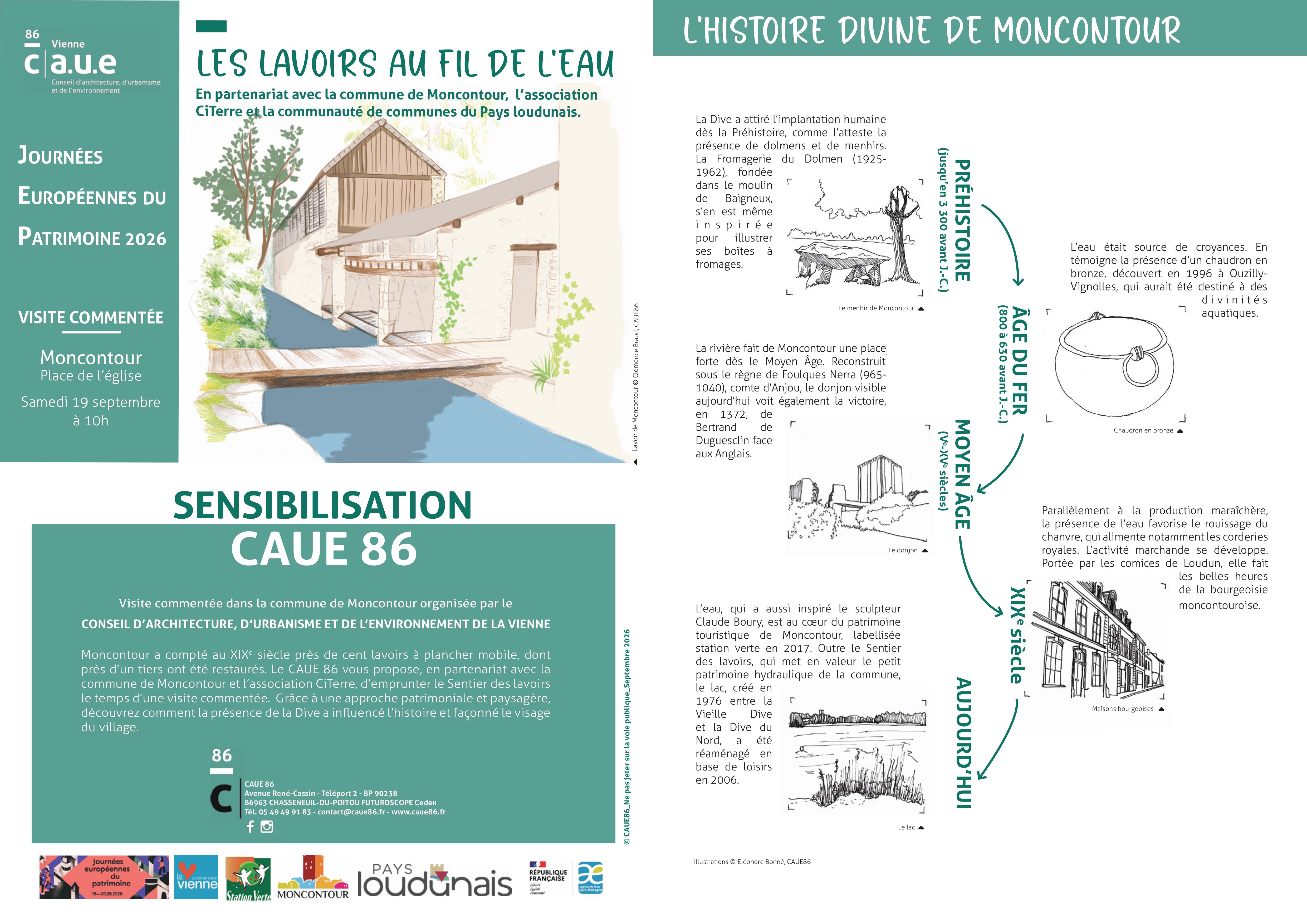 Journées Européennes du Patrimoine : les lavoirs au fil de l'eau