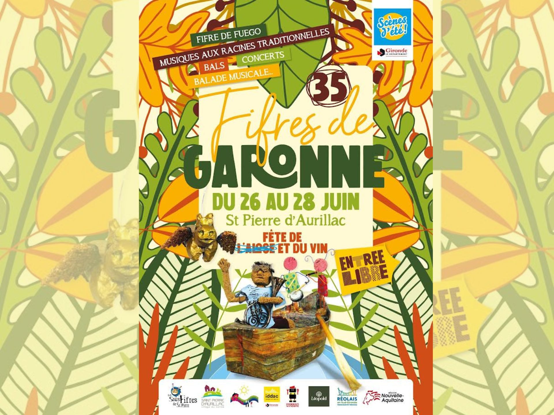 Festival des fifres de Garonne (35ème édition)