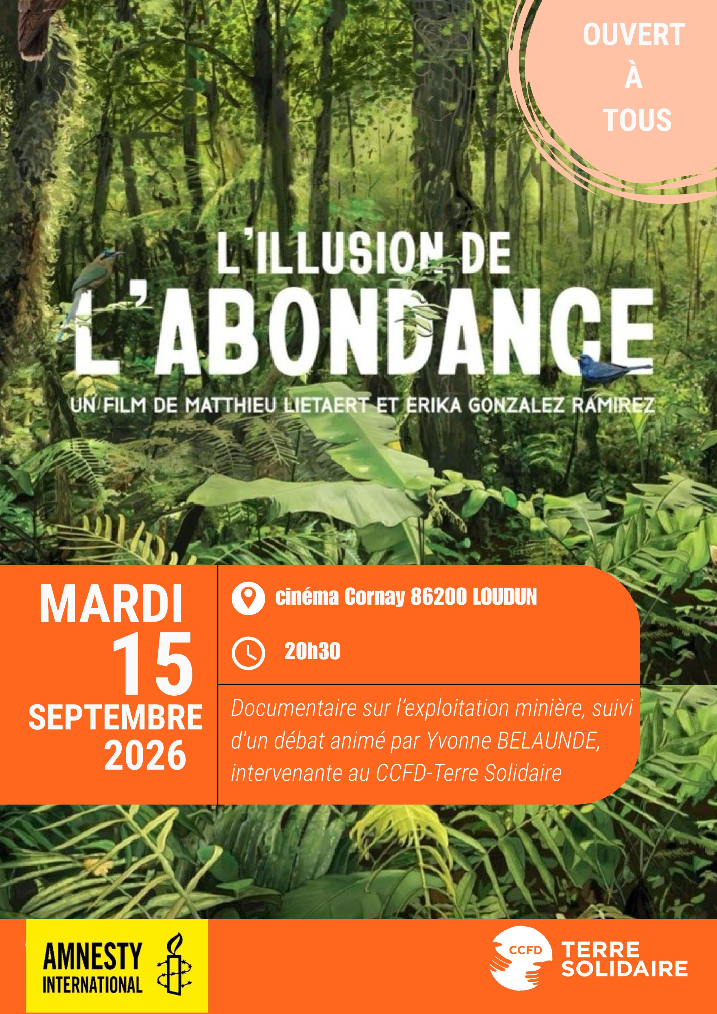 Les parenthèses du Prix Renaudot des Lycéens : Projection "L'illusion de l'Abondance"