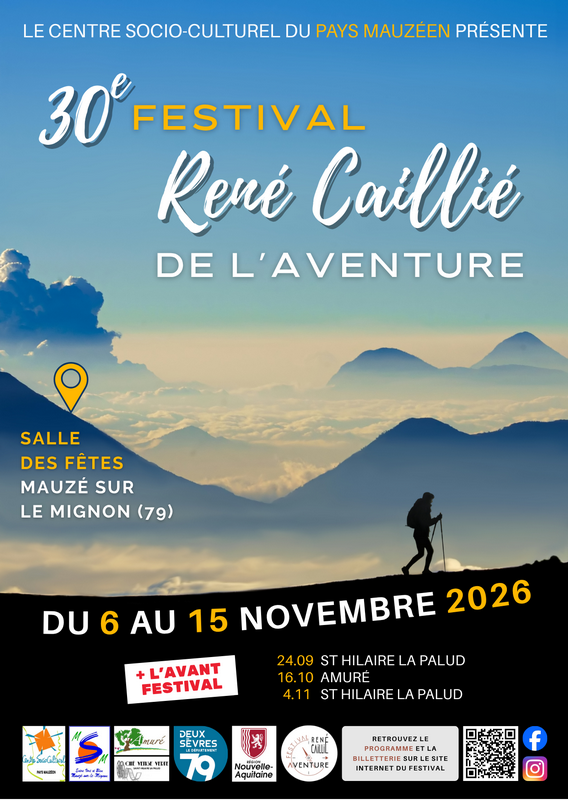 Festival René Caillié de l'aventure à Mauzé sur le Mignon