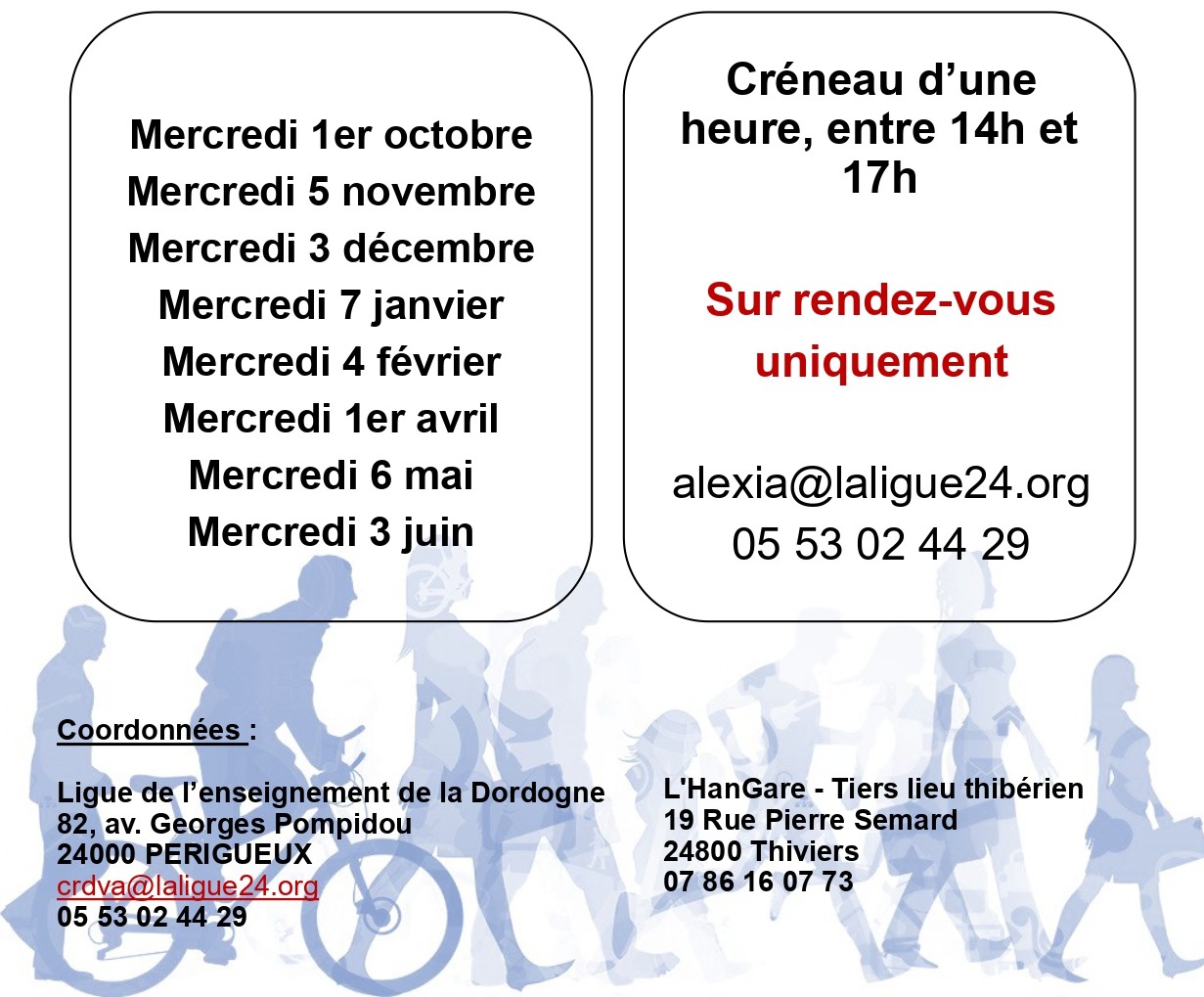 Les Permanences associatives, Thiviers