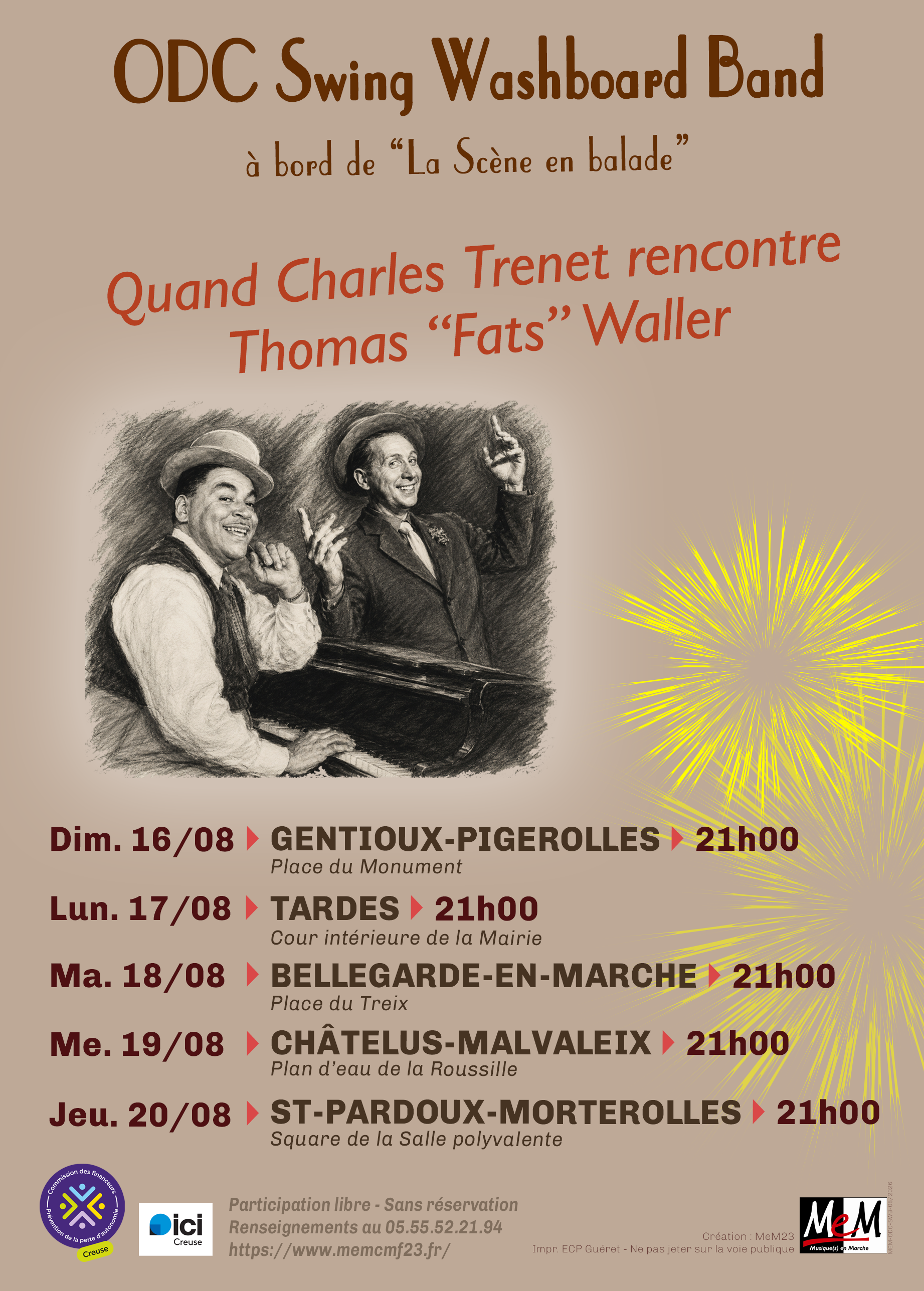 l'ODC "La Scène en balade" - Concert en plein air