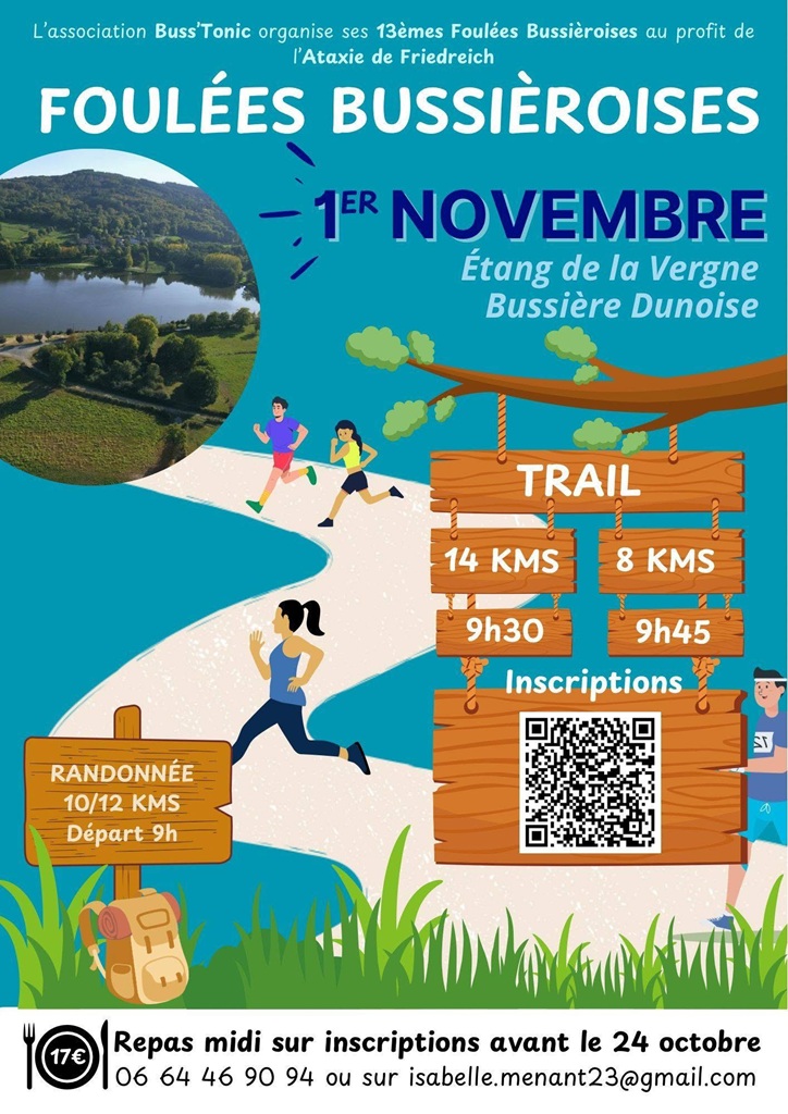 13 èmes Foulées Bussièroises