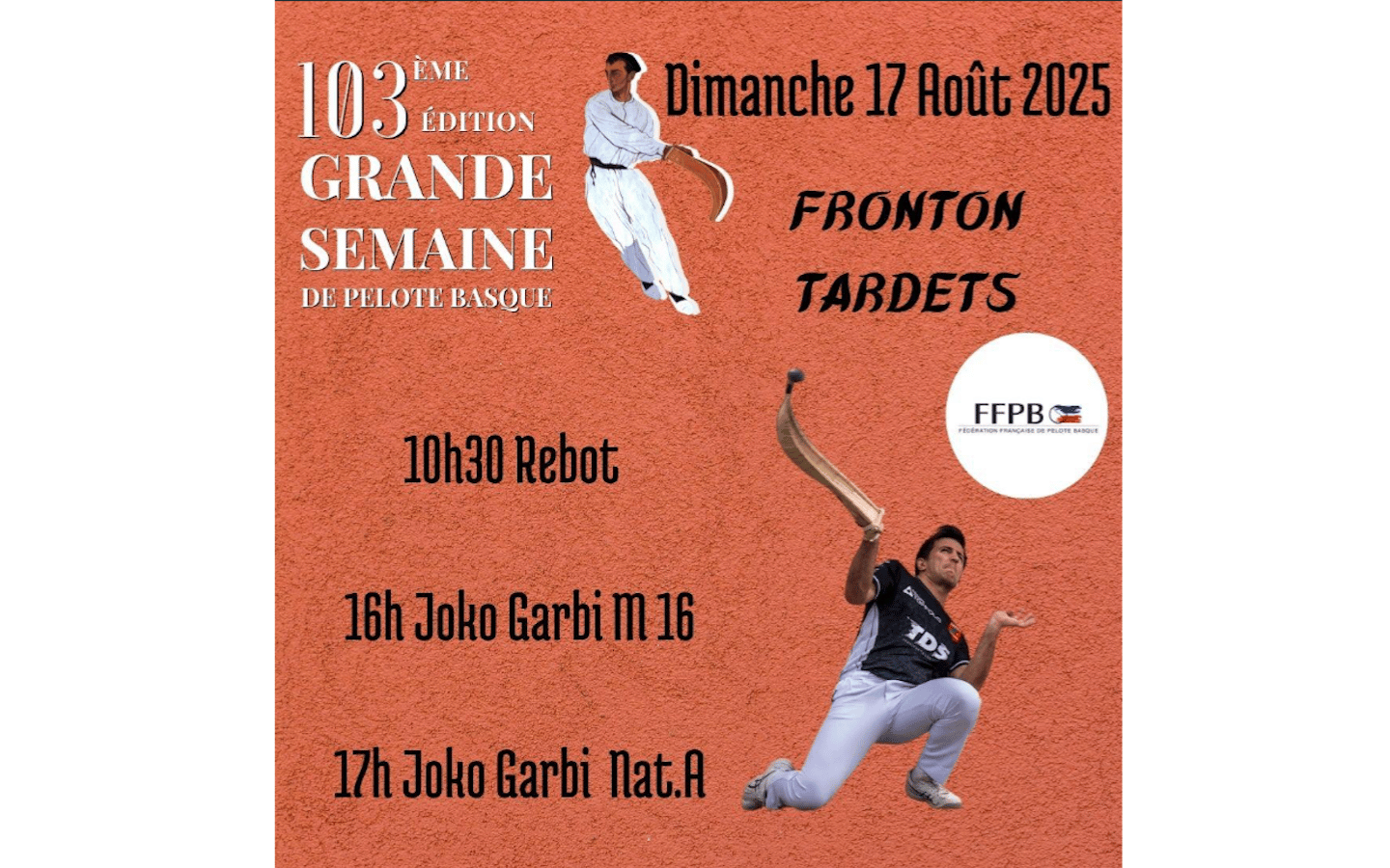 Finale championnat de France  de Chistéra Joko Garbi