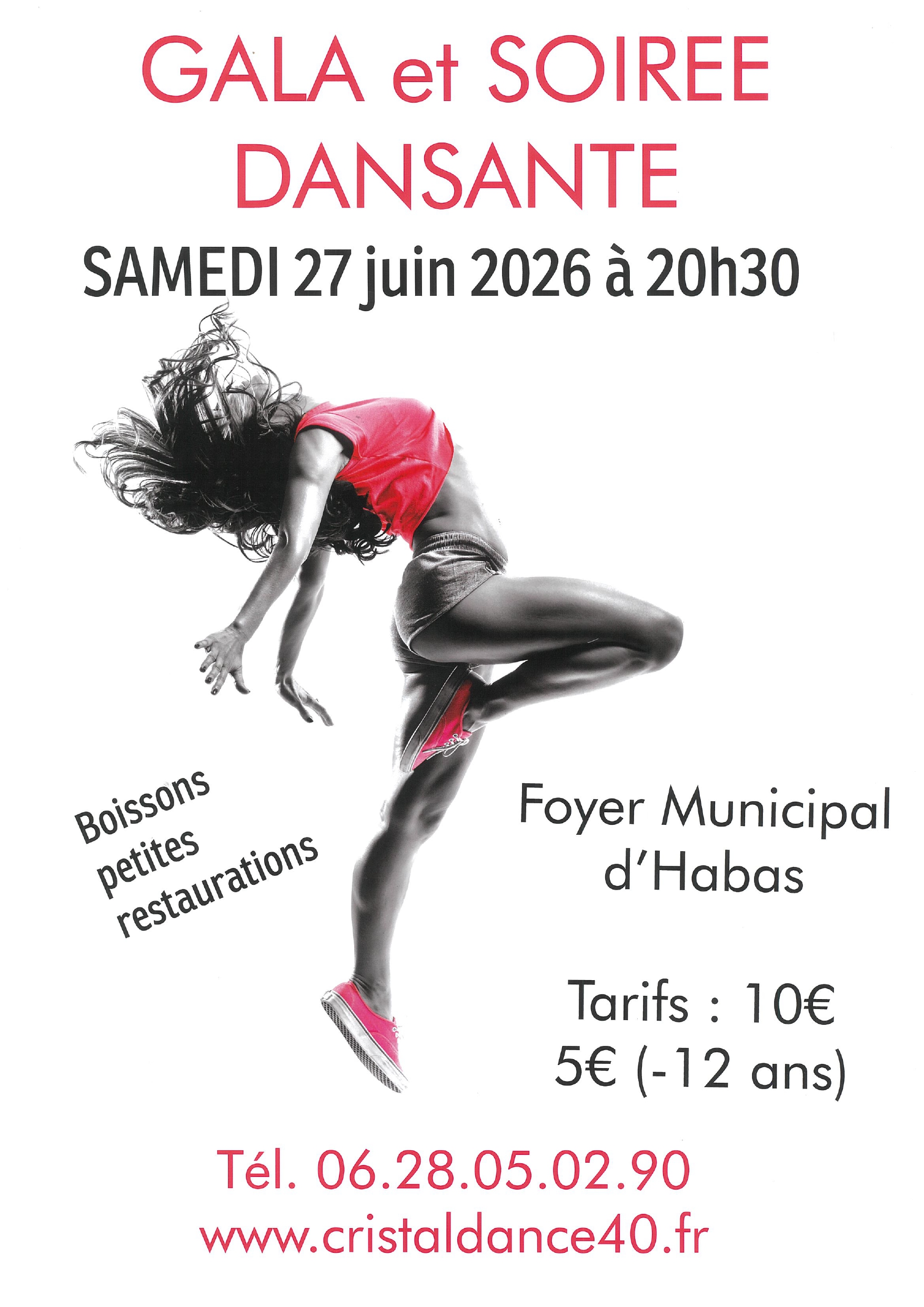 Gala et soirée dansante — visuel événement