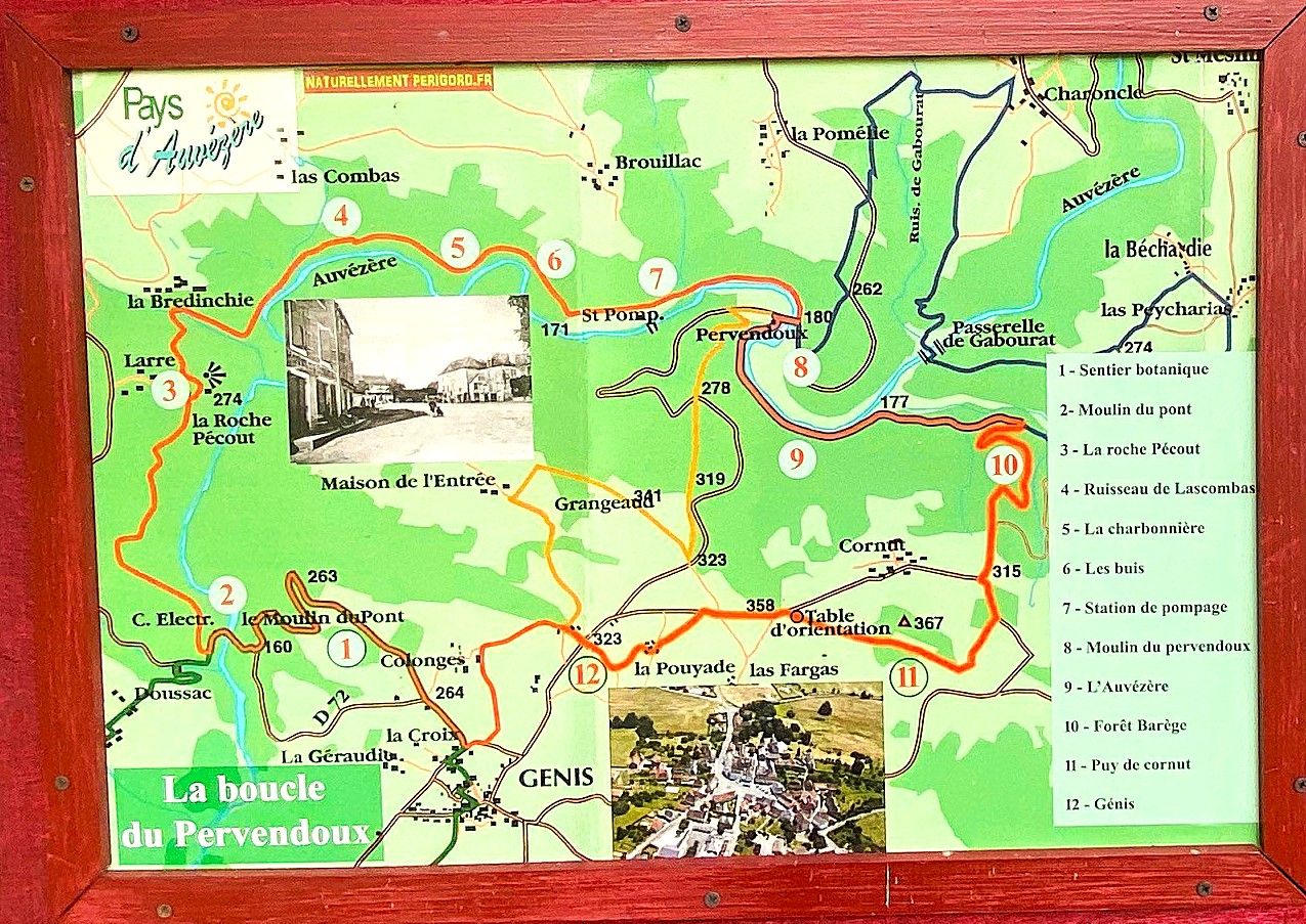 Boucle des Coteaux et des Gorges, Génis - photo 3