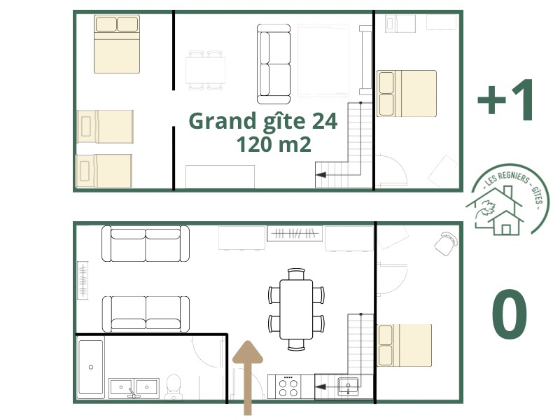 Gites les Régniers, Eynesse - photo 6