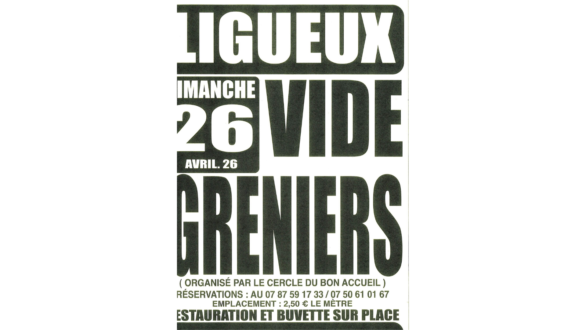 Vide Greniers — visuel événement