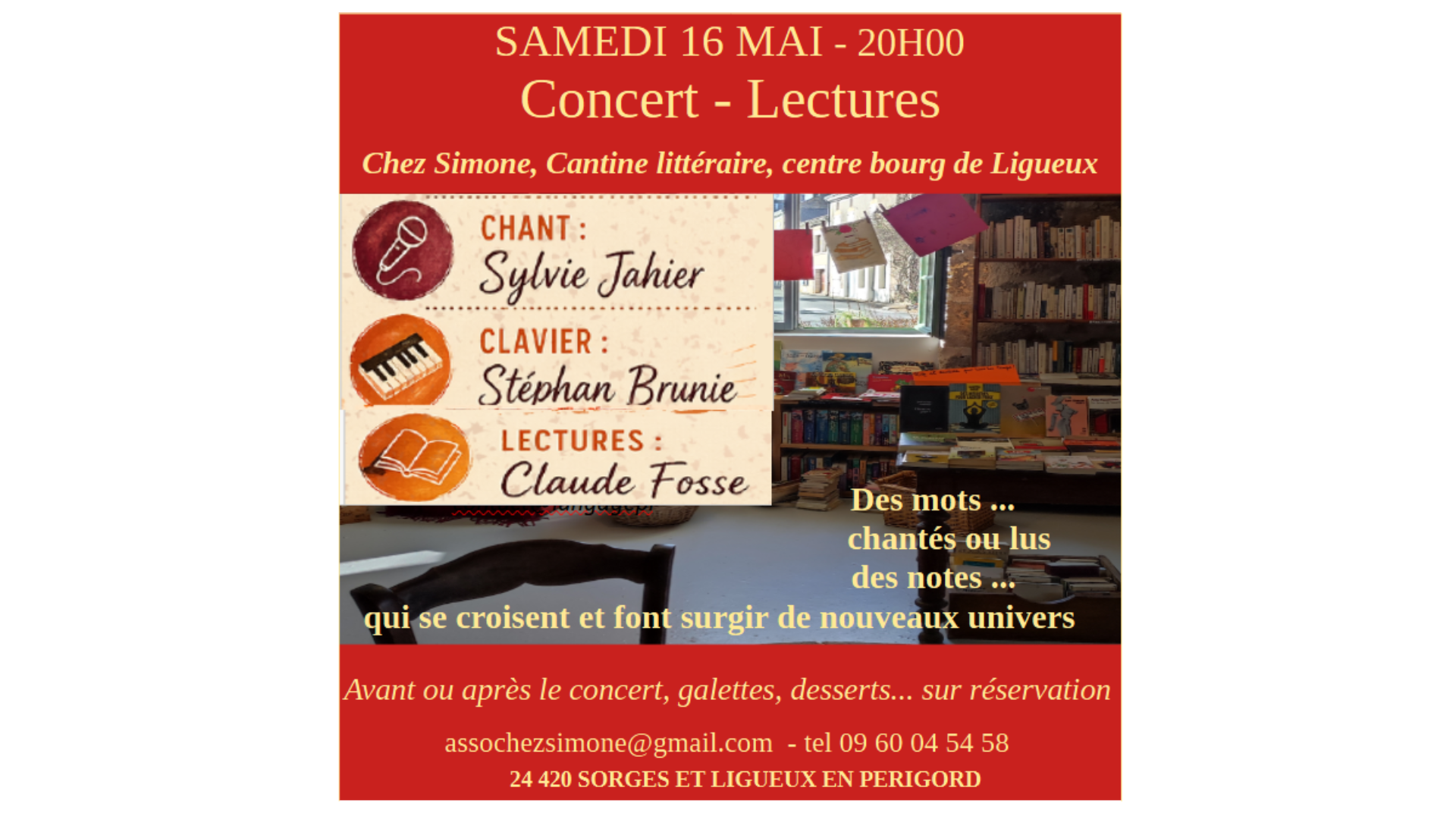 Concert - Lectures — visuel événement