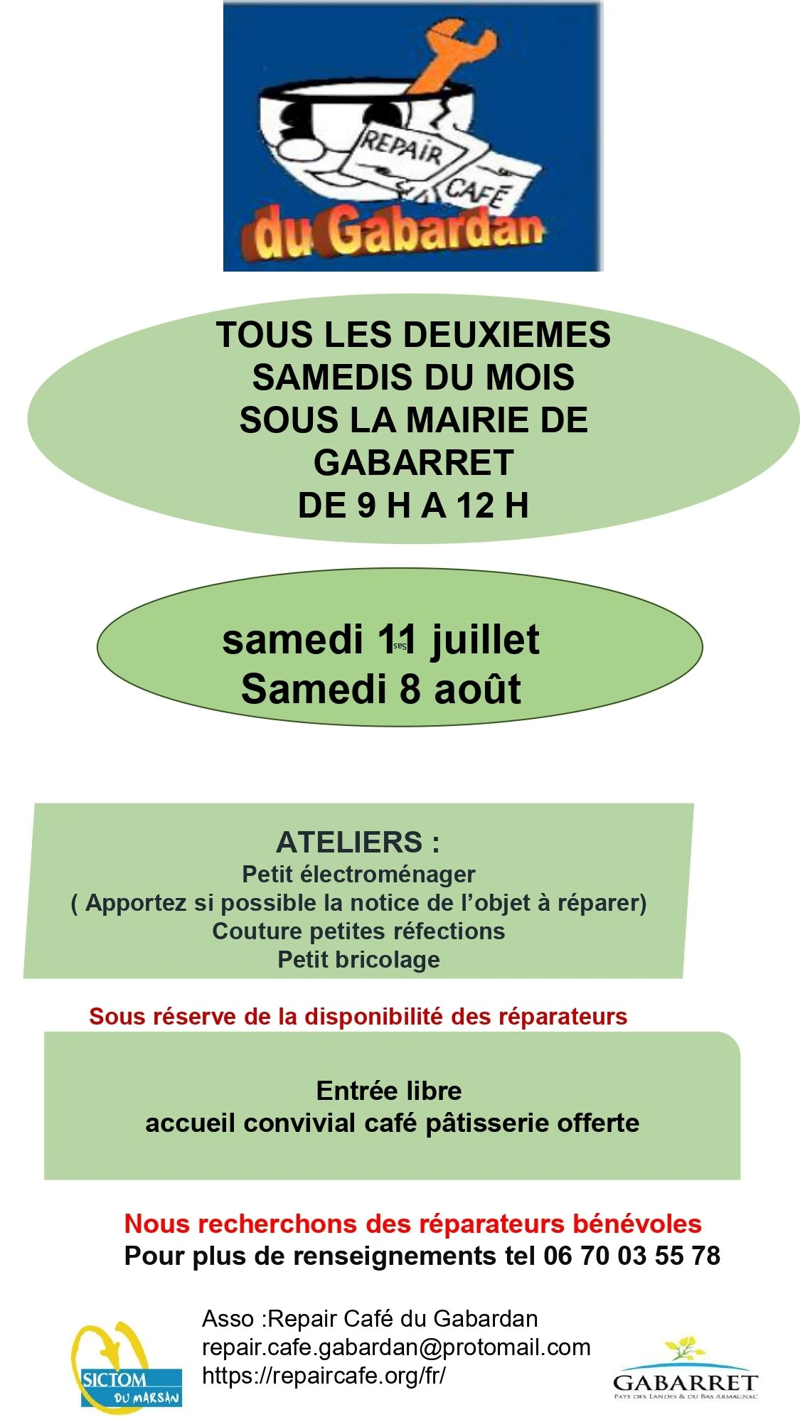 Ateliers du Repair'café