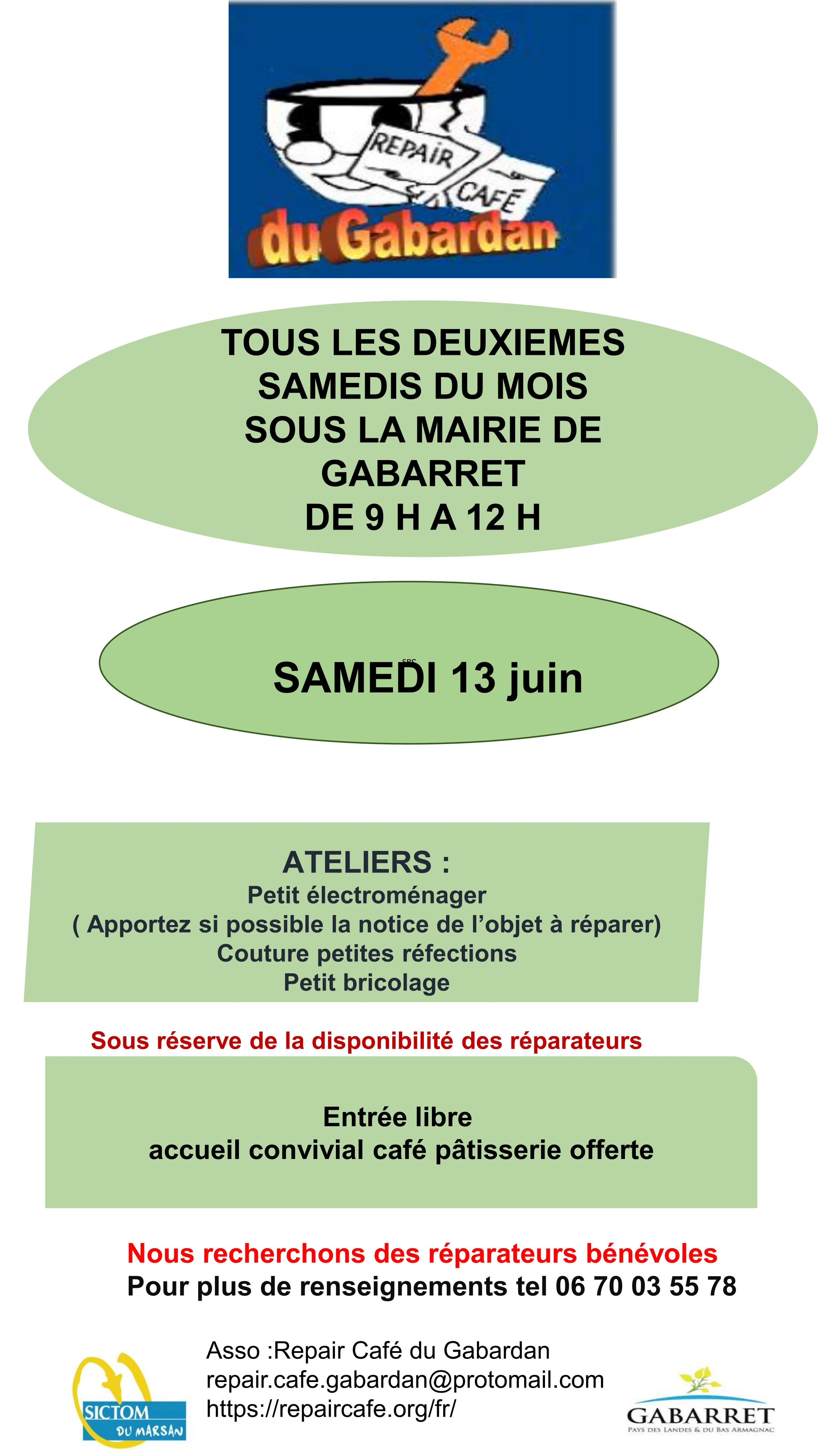 Ateliers du Repair'café