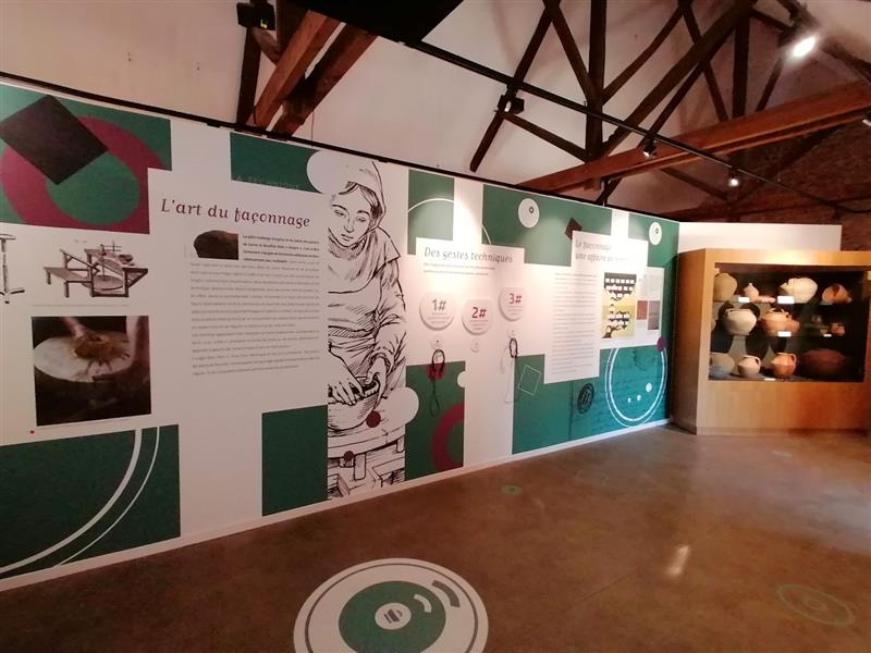 Toupis en Béarn, musée des poteries de Garos et Bouillon