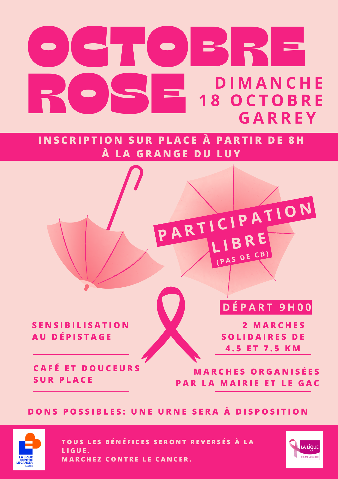 Octobre rose à Garrey