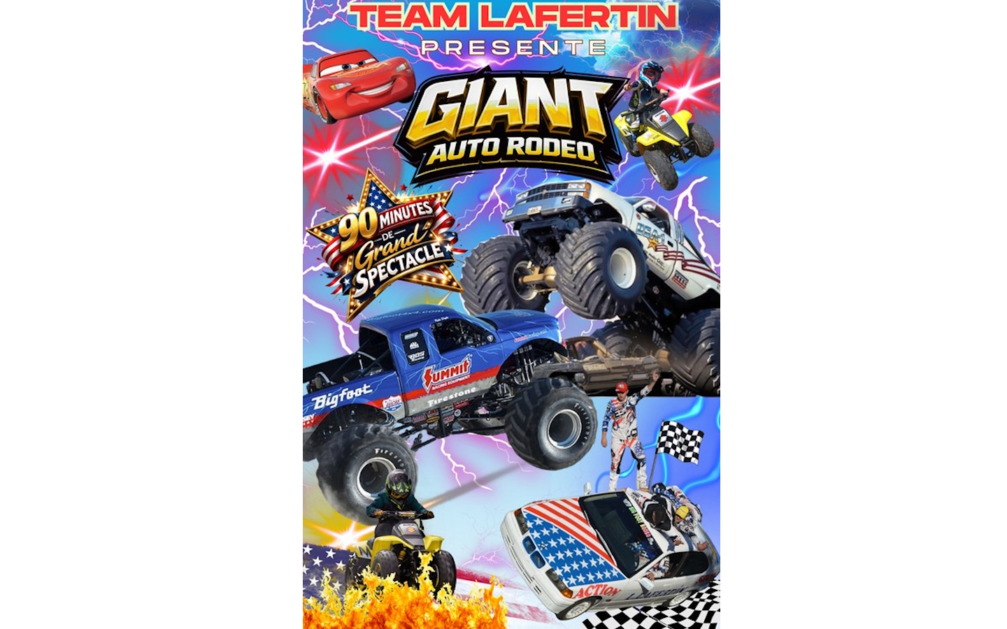 Giant auto rodéo