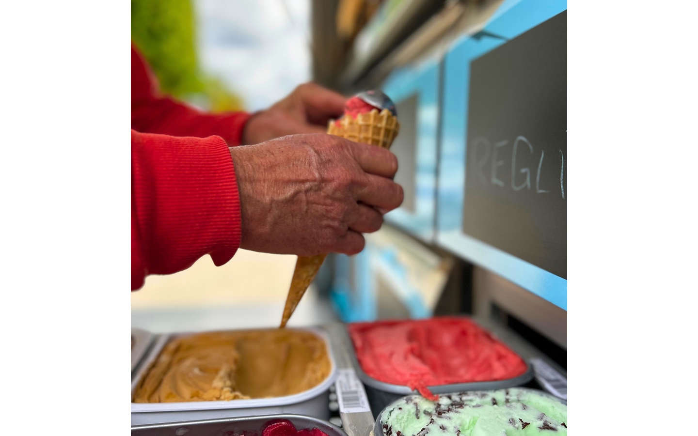 Les glaces du Manchot