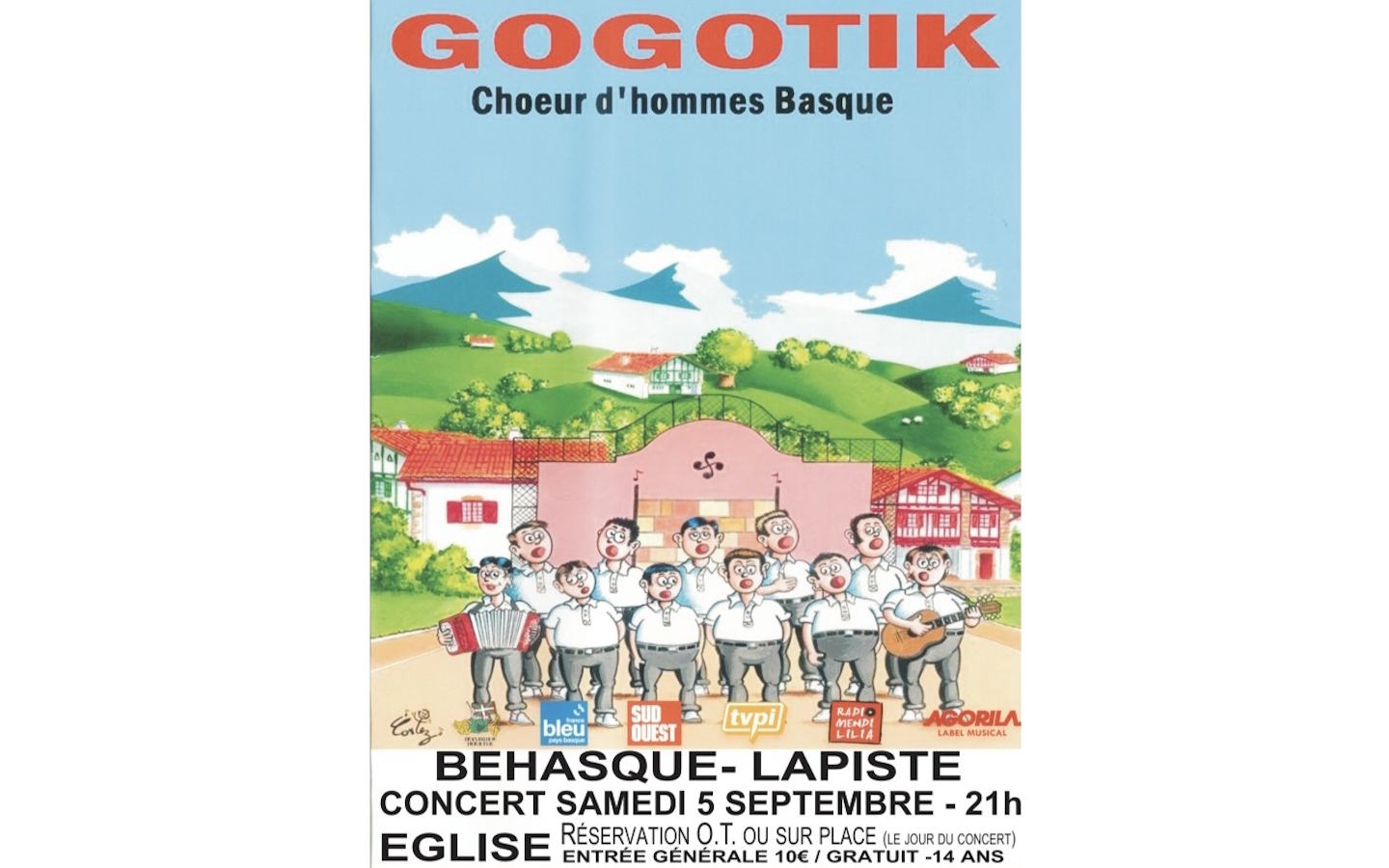 Choeurs basques d'hommes Gogotik