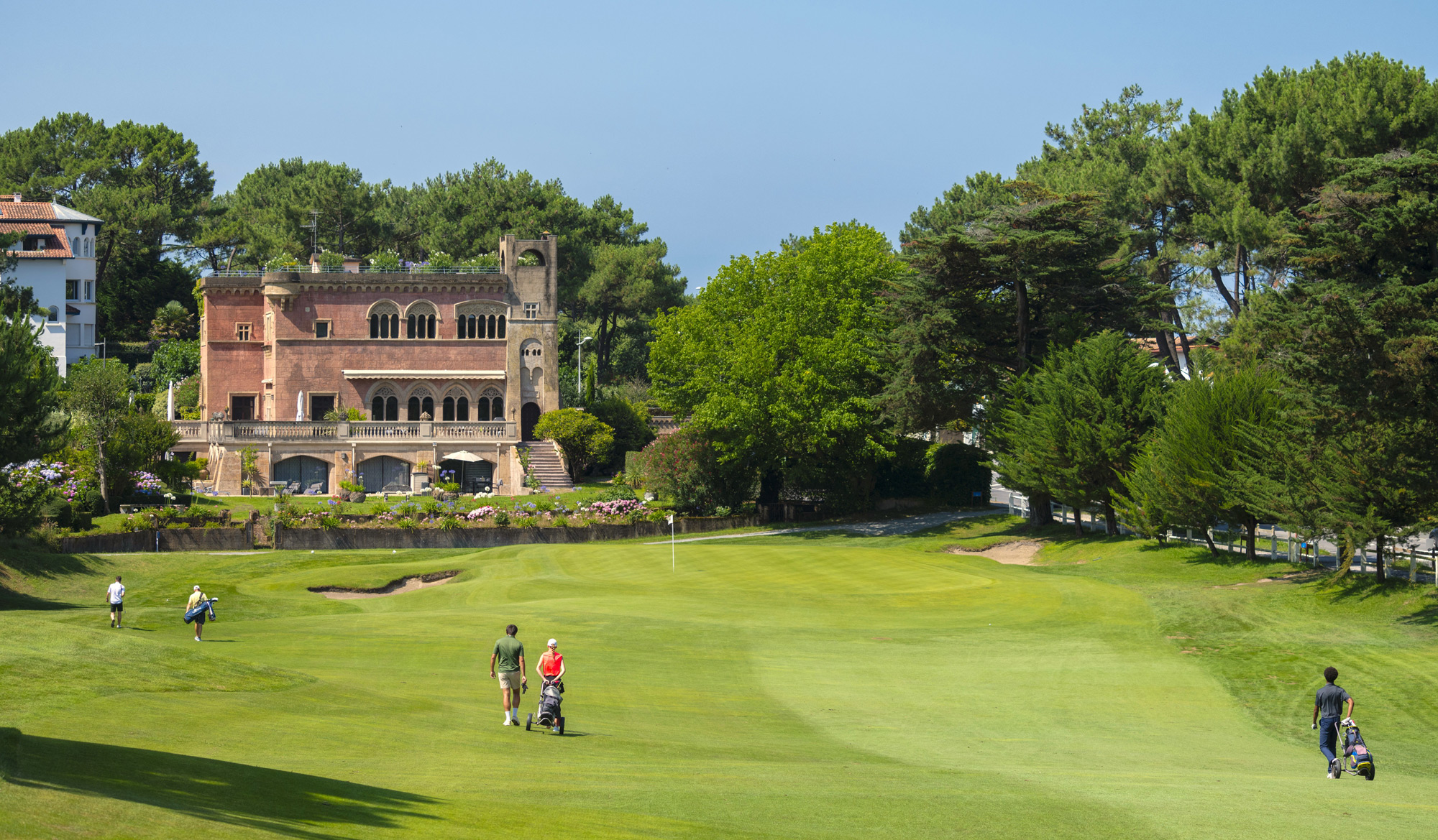 Balade entre golf et forêt