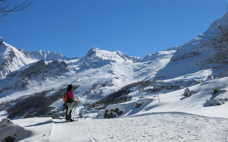 Circuits Raquettes en station (sur le domaine skiable)