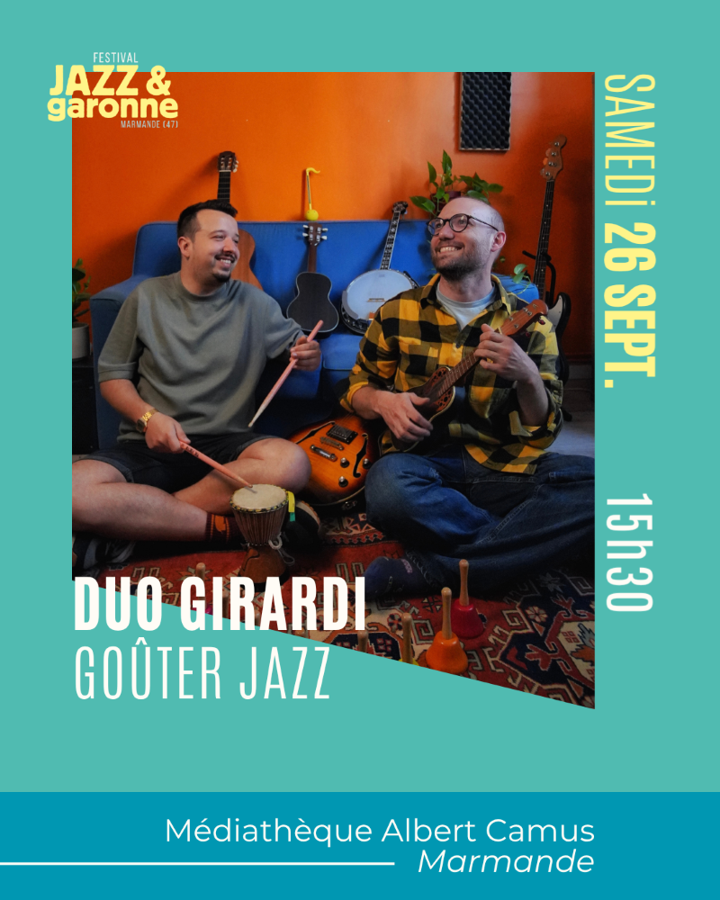Festival Jazz et Garonne #16 - Goûter Jazz