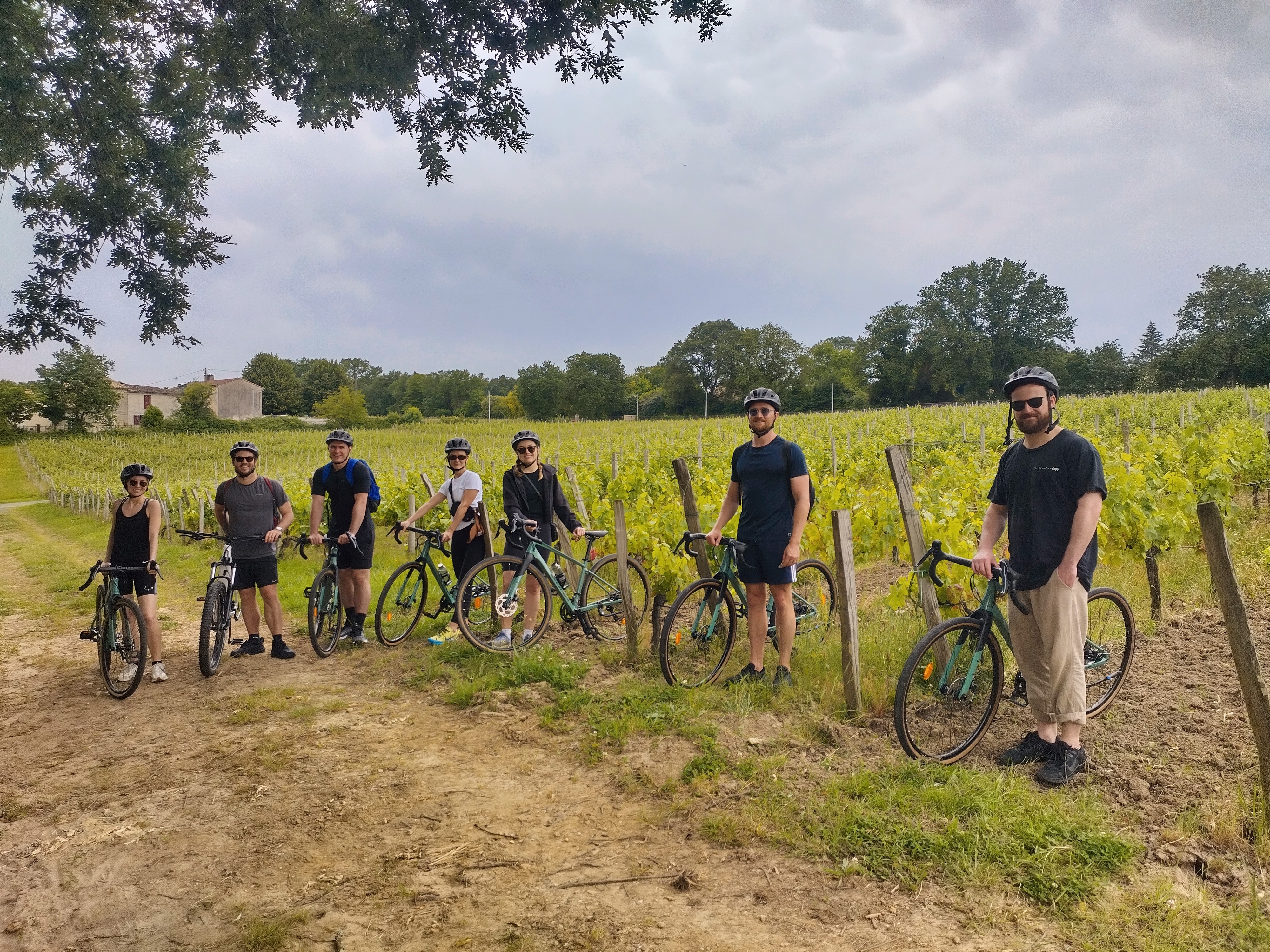 Les vignobles bordelais à vélo gravel - Gravel Explore