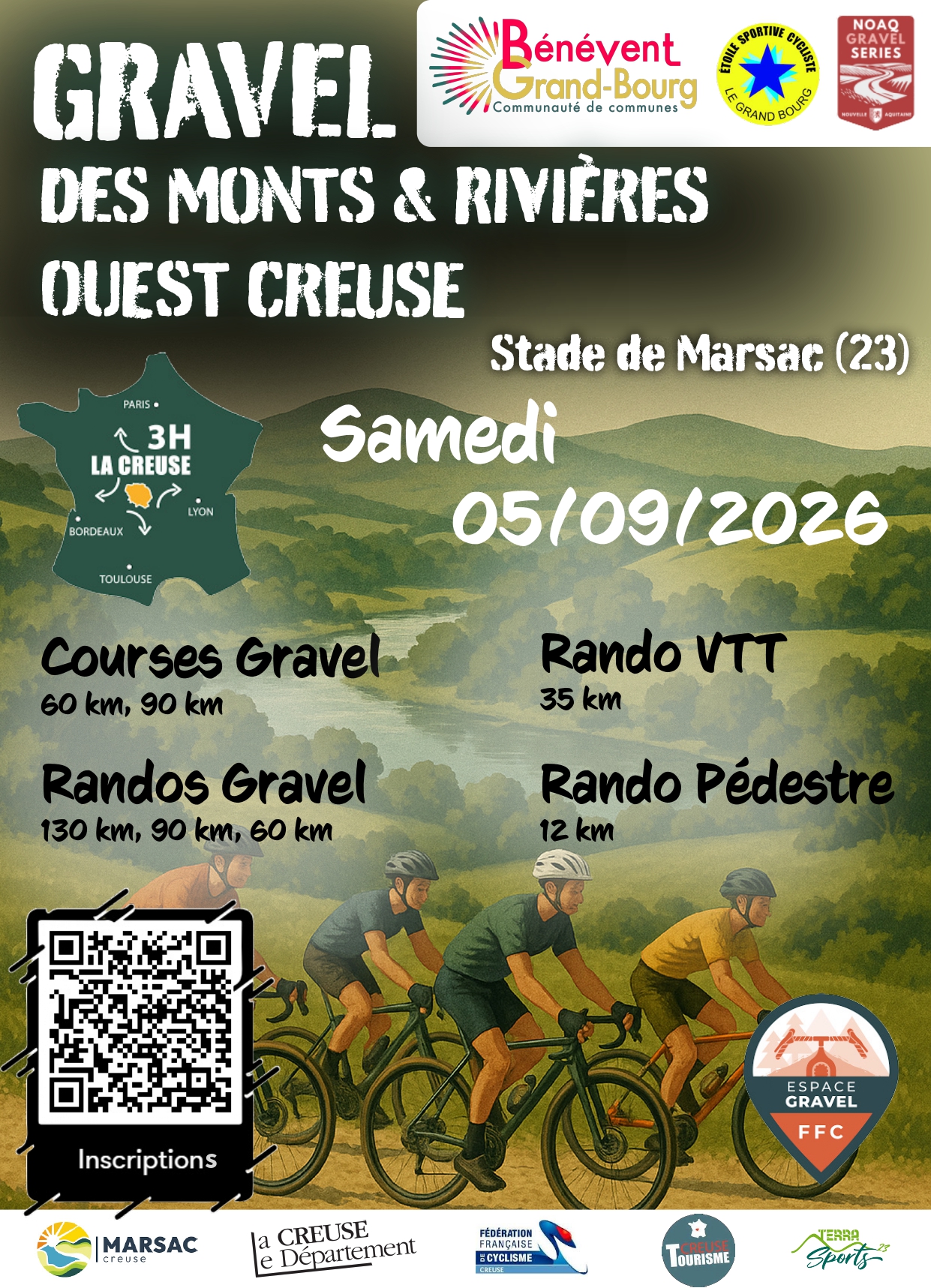 Gravel des Monts & Rivières Ouest Creuse — visuel événement
