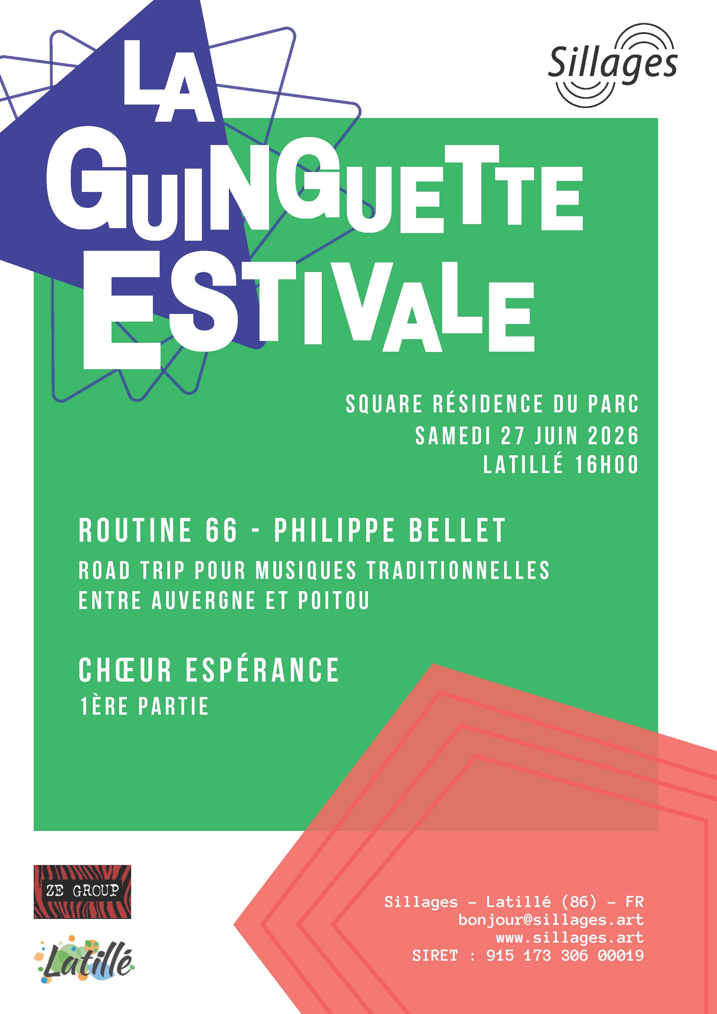 Guinguette 2026-Sillages