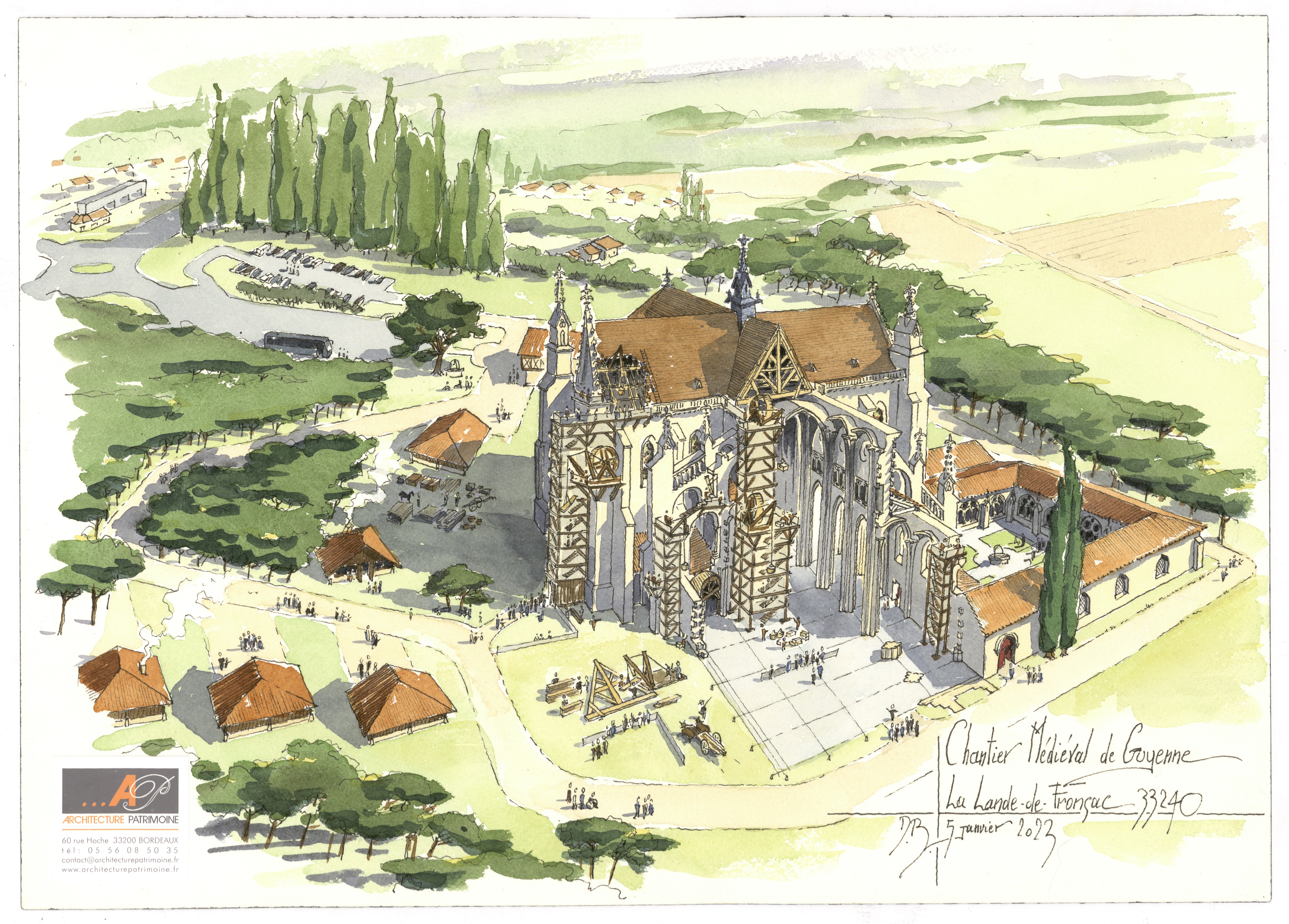 Chantier Médiéval de Guyenne - Stage de vannerie, La Lande-de-Fronsac - photo 7