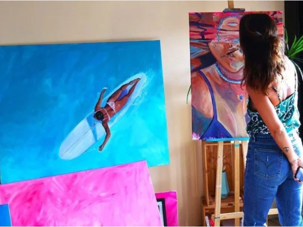 Exposition de peintures - Gwendoline Le Ray