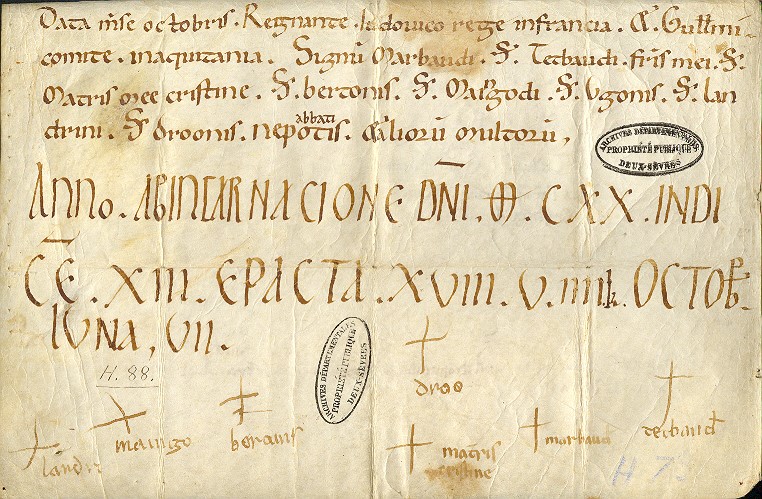 Archives Départementales des Deux-Sèvres - Département des Deux-Sèvres, Niort