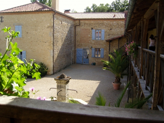 Chambres d' hôtes de charme la maison du bos - Chambre Blanche, Miramont-Sensacq - photo 19