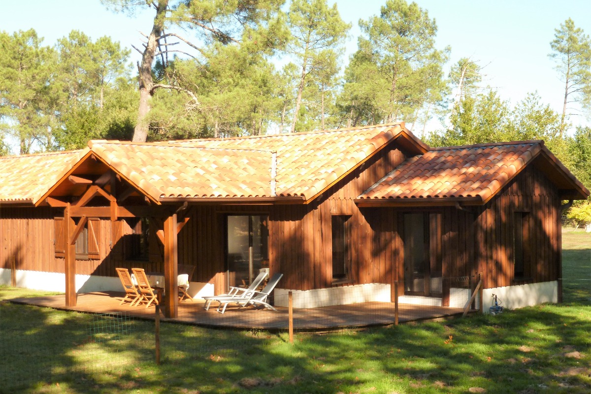 Gîte en forêt landaise avec jacuzzi d'intérieur
