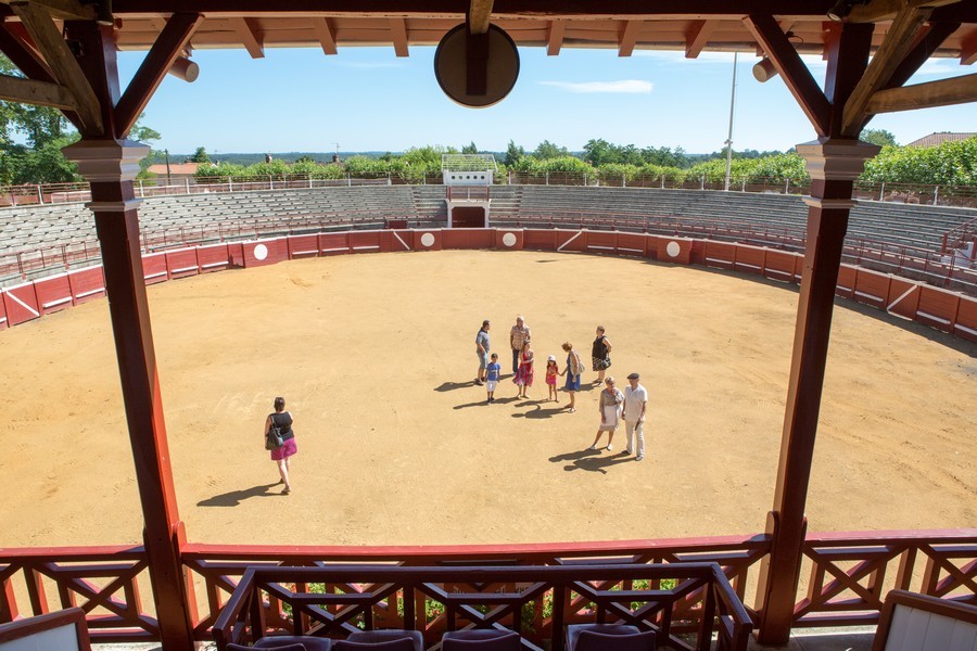 Arènes de Villeneuve de Marsan, Villeneuve-de-Marsan