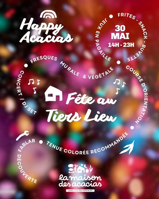Happy Acacias — visuel événement