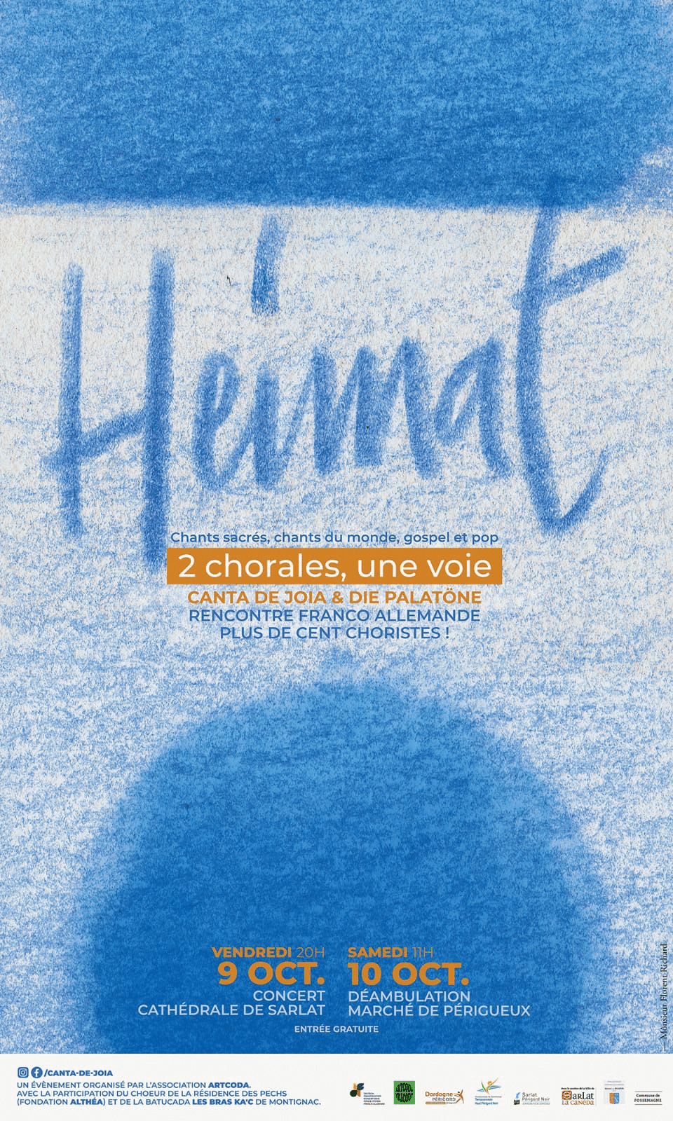 Concert : Heimat - 2 chorales, une voie