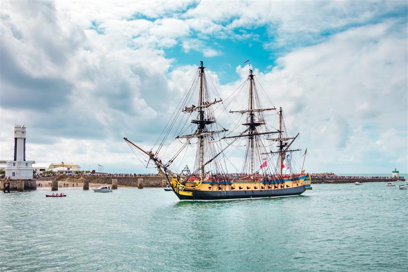 L'Hermione à Anglet