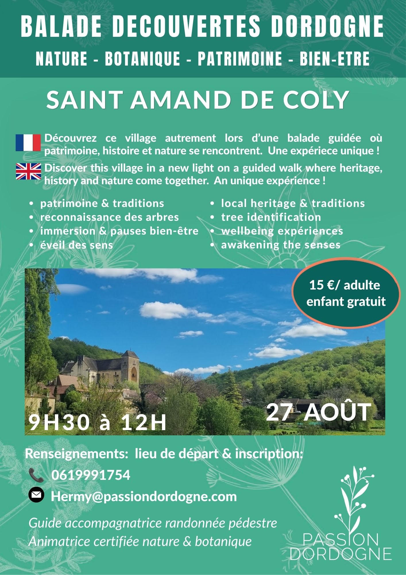 Balade Découvertes Dordogne