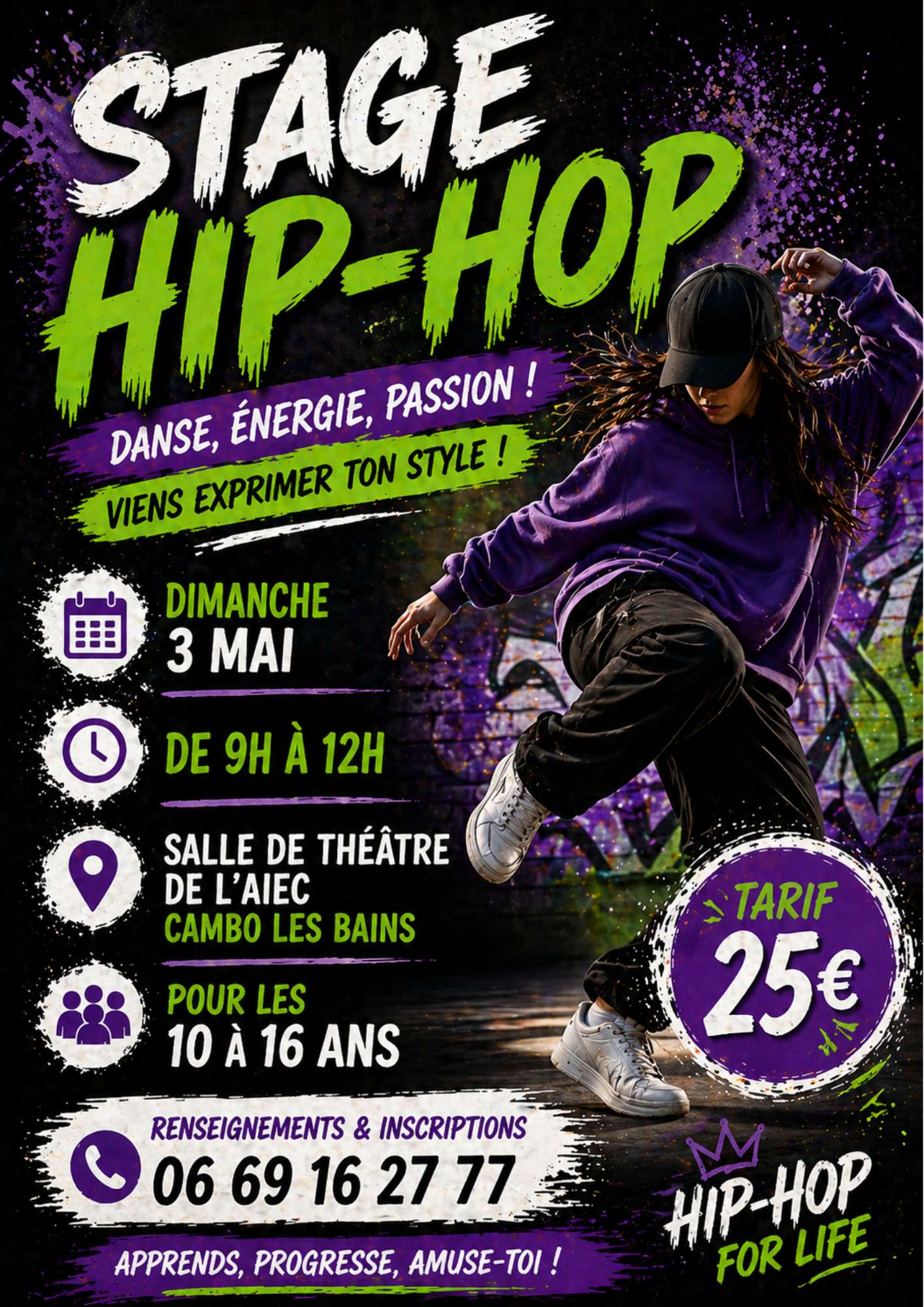 Stage Hip-Hop — visuel événement